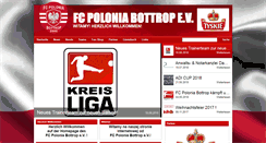 Desktop Screenshot of poloniabottrop.com